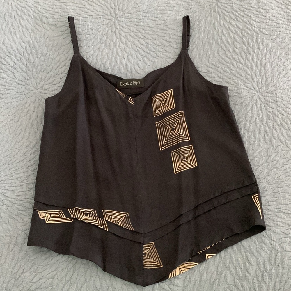 Exotic Bali Tank Top & Shorts Matching Set